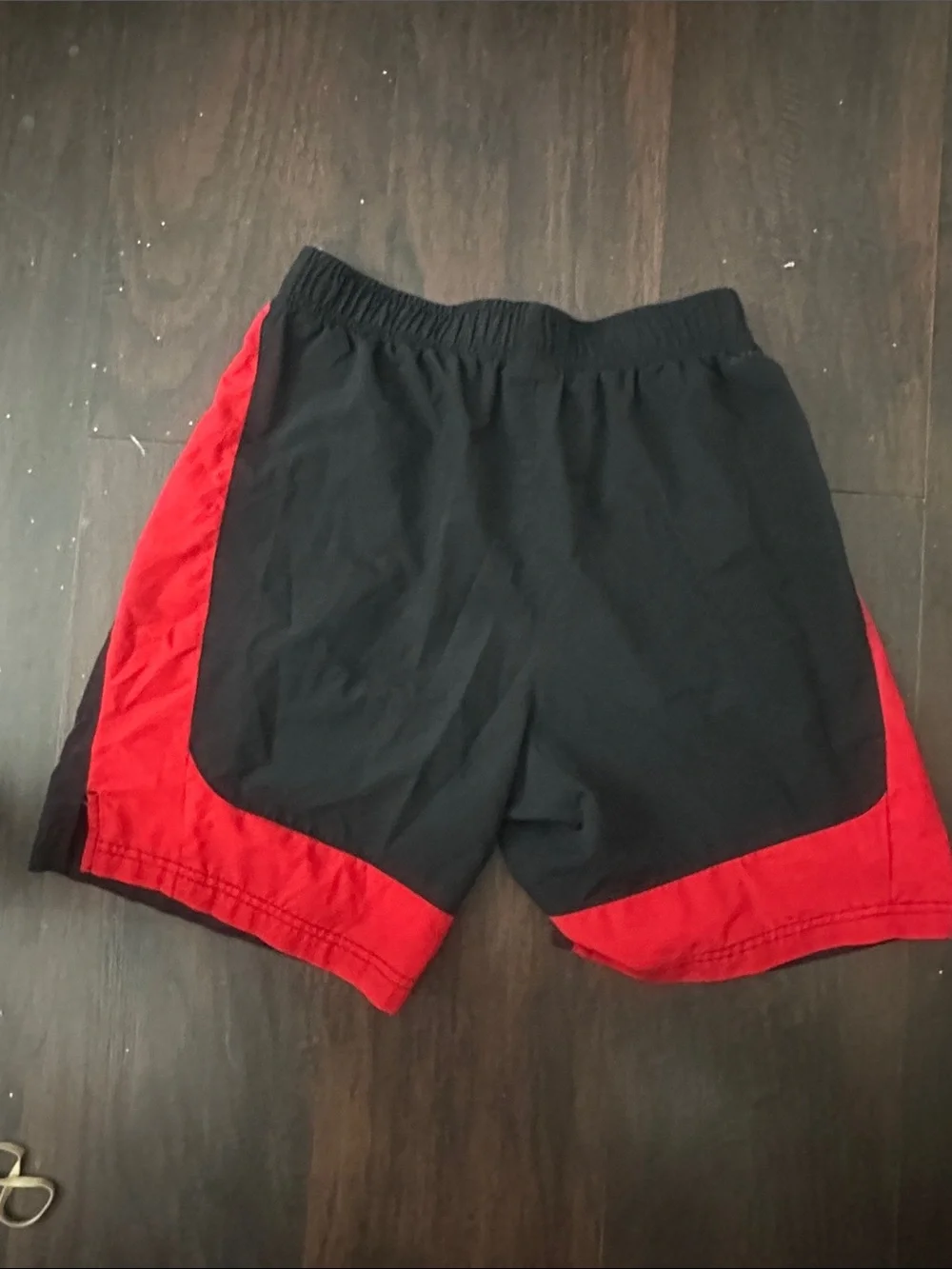 Men's Black and Red basketball Shorts
